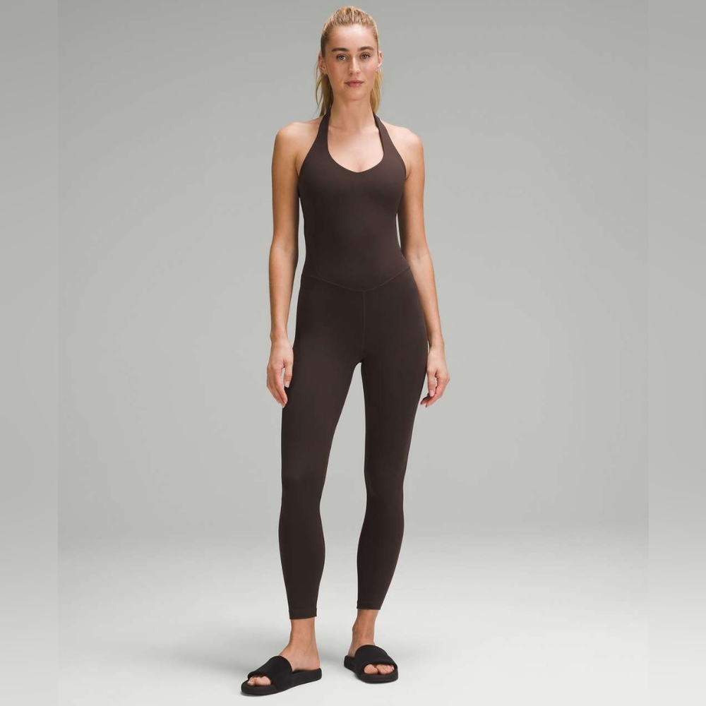 Lululemon Align Halter Bodysuit 25" // Size 6
